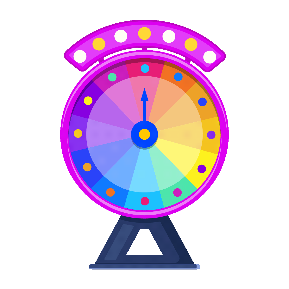 GM Lottery Wheel Spinning